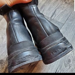 Vintage 90s Prada chelsea boots